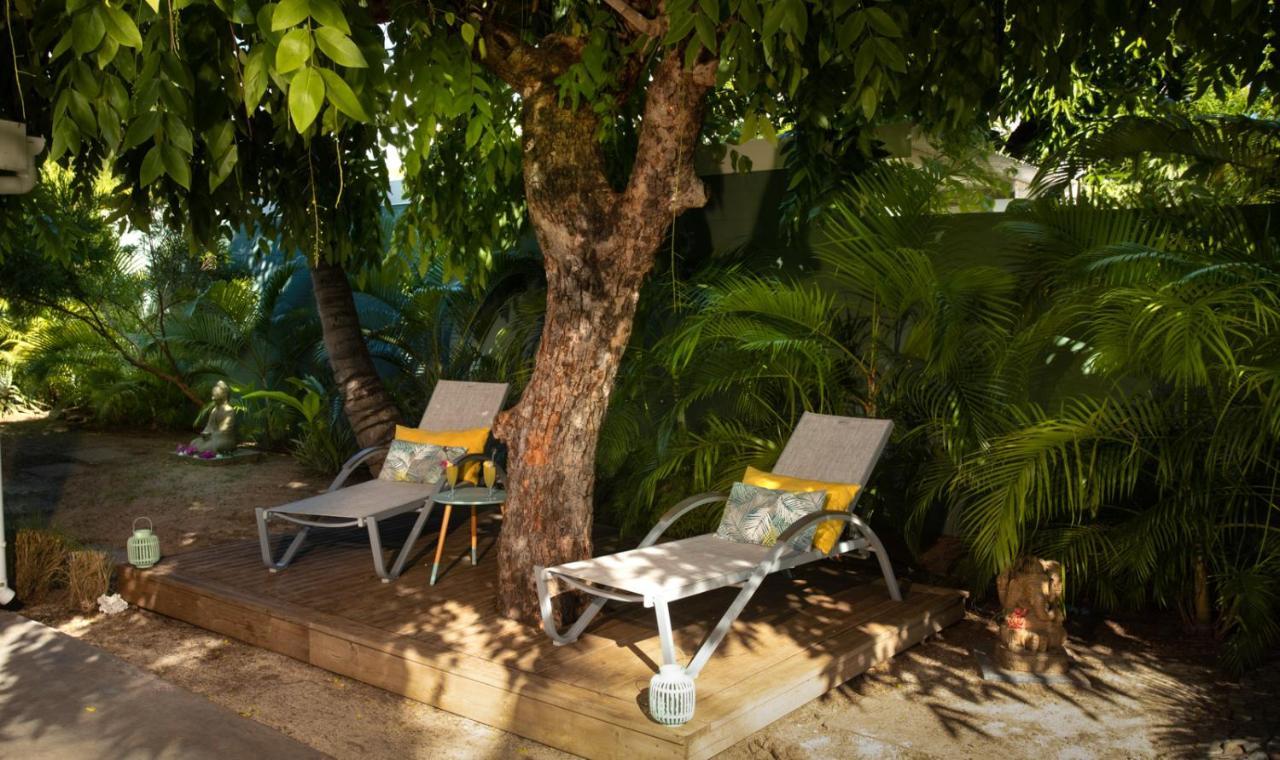 Jolie Case Creole, Lagon A Pied, Jardin Saint-Gilles Les Bains Extérieur photo